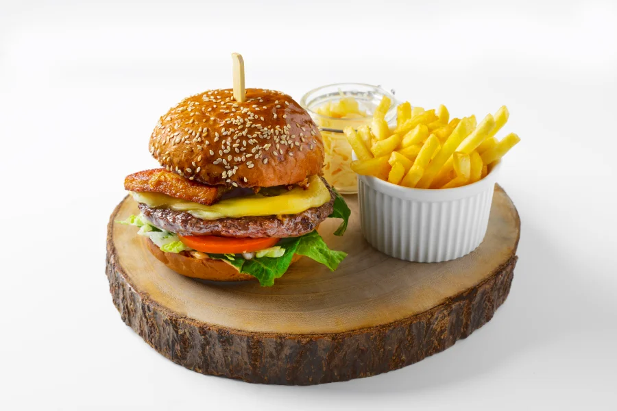 Venison burger